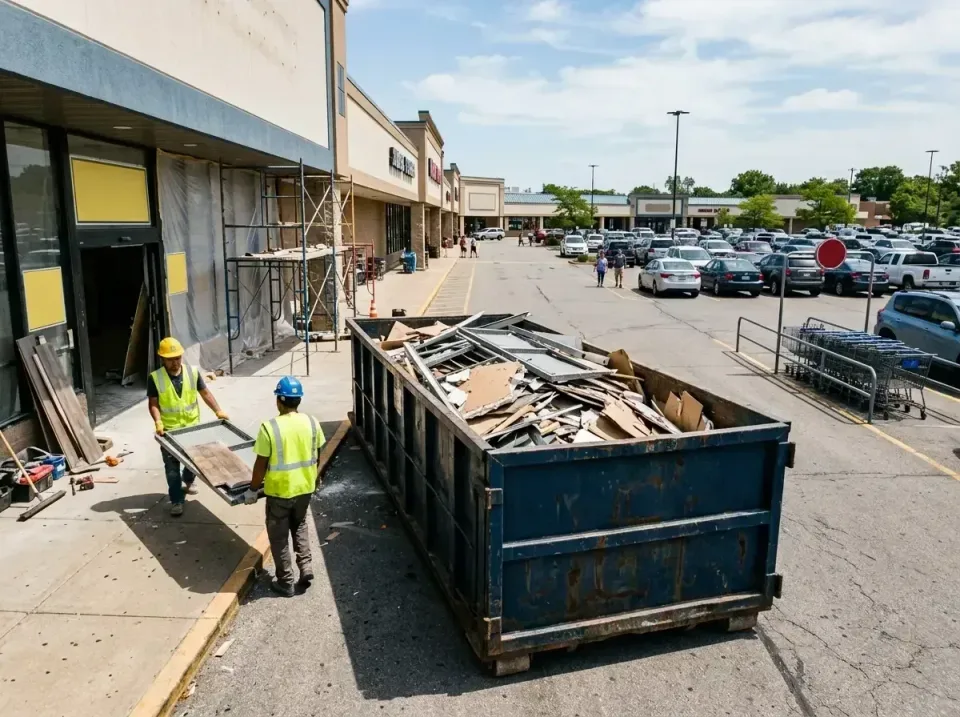 retail-store-renovation-debris-003 — frequently asked questions, Roll-off Dumpster Rentals in Burlington, NC